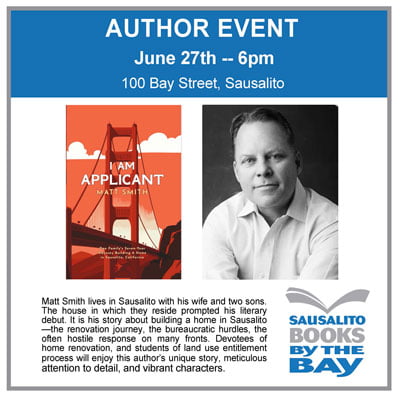 EVENT > Meet Author Matt Smith @ Sausalito Books At The Bay 27 June 2023 - 6 PM